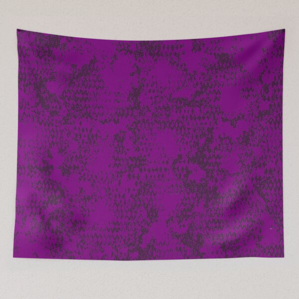 Item preview, Modern Distressed Python Print Pattern | Bright Purple designed and sold by Frohyou.