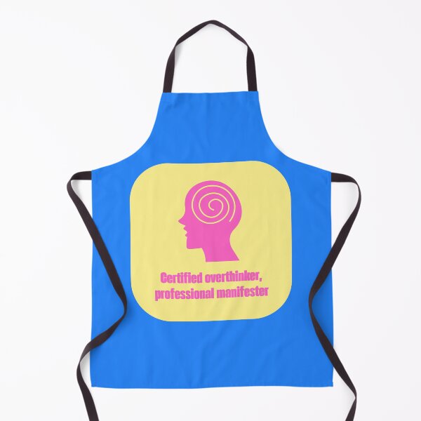 Item preview, Certified Overthinker Professional Manifester Funny Quote designed and sold by jianina-alondra.