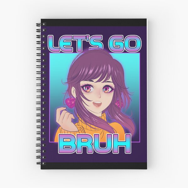 Item preview, Let's Go Bruh Anime Design designed and sold by MountainRoisin.
