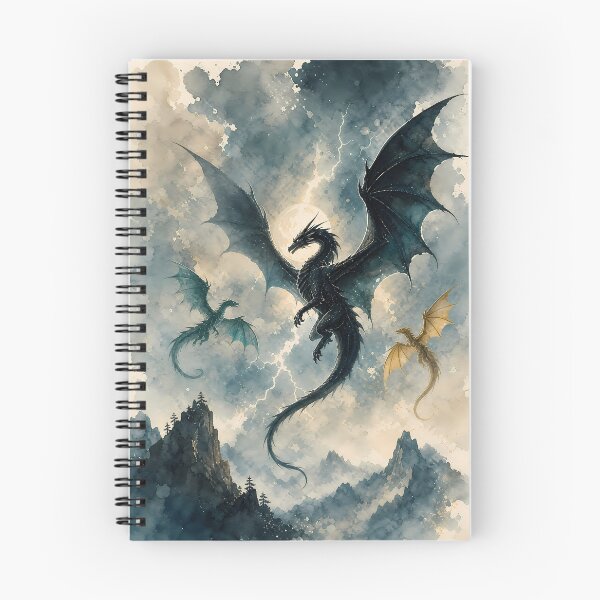 Item preview, Flying Dragons Fantasy designed and sold by Rising Drake.