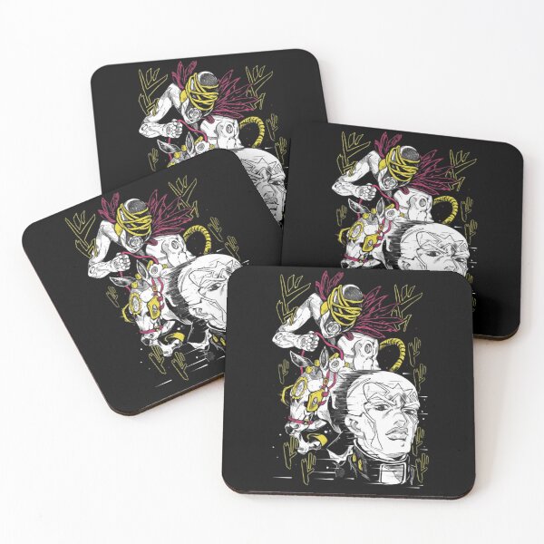 Item preview, Bizarre Adventure Japanese Typography Anime Artwork designed and sold by CosmicFna.
