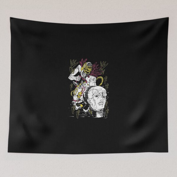 Item preview, Bizarre Adventure Japanese Typography Anime Artwork designed and sold by CosmicFna.