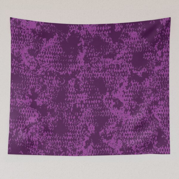 Item preview, Modern Distressed Python Print Pattern | Dark Purple designed and sold by Frohyou.