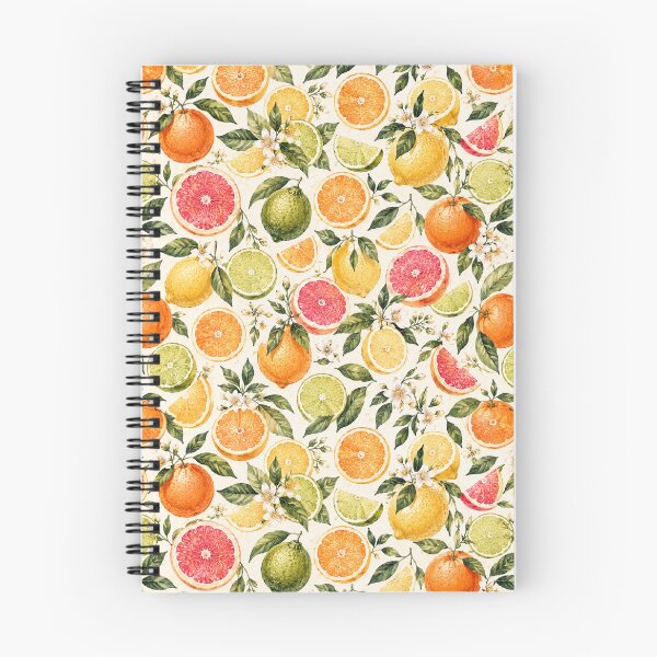 Item preview, Citrus Fruit Pattern – Oranges Lemons Limes & Grapefruit designed and sold by BROHLine Studio.