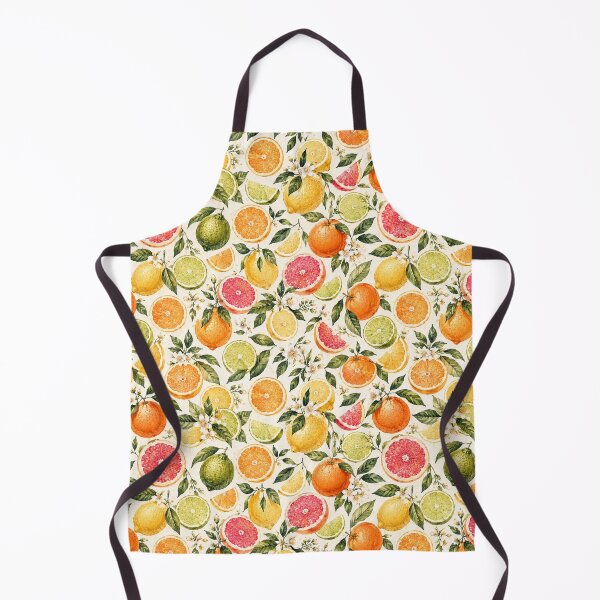 Item preview, Citrus Fruit Pattern – Oranges Lemons Limes & Grapefruit designed and sold by BROHLine Studio.