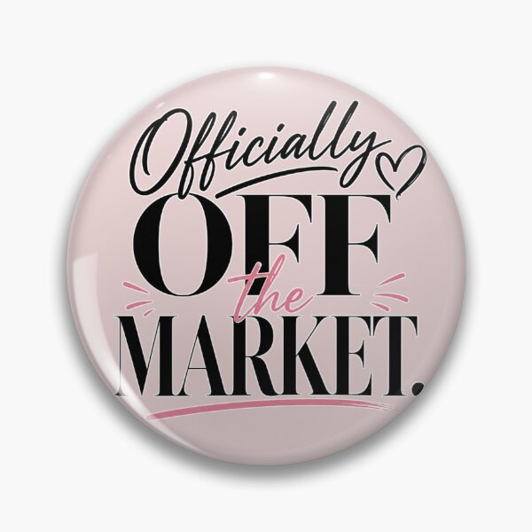 Item preview, Officially Off the Market – Funny Engaged Bride & Wedding Design designed and sold by TheStephanieRome.