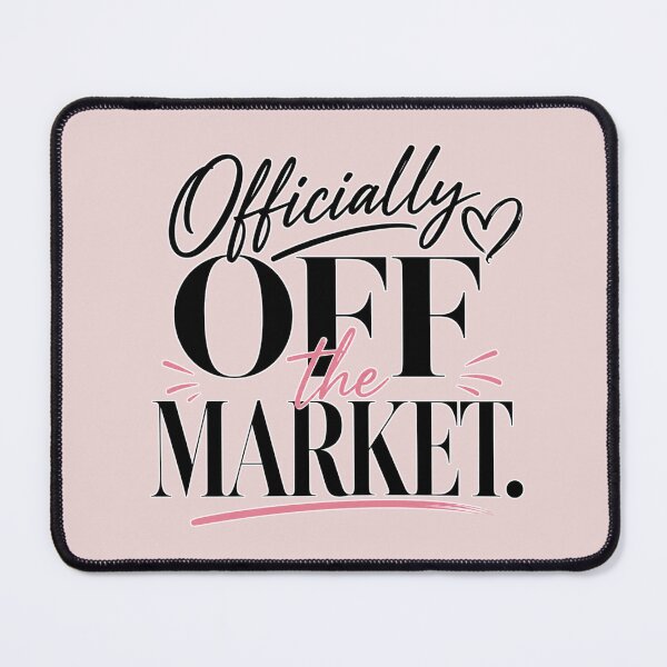 Item preview, Officially Off the Market – Funny Engaged Bride & Wedding Design designed and sold by TheStephanieRome.