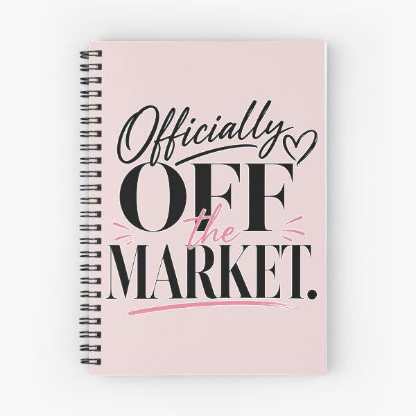 Item preview, Officially Off the Market – Funny Engaged Bride & Wedding Design designed and sold by TheStephanieRome.