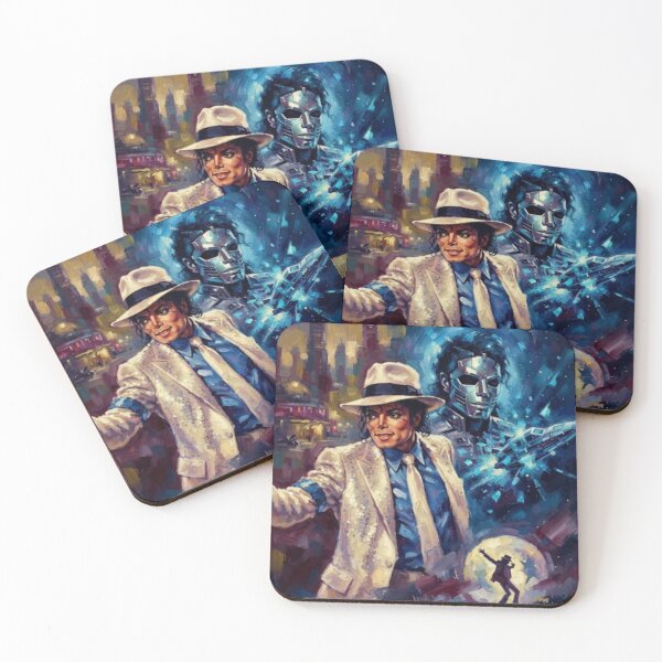 Item preview, Moonwalker Sci-Fi Musical Fine Art Tribute designed and sold by Art's Diner.