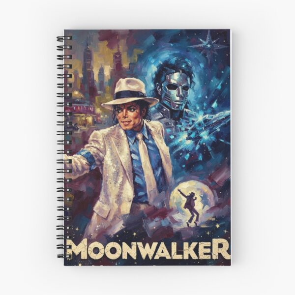 Item preview, Moonwalker Sci-Fi Musical Fine Art Tribute designed and sold by Art's Diner.