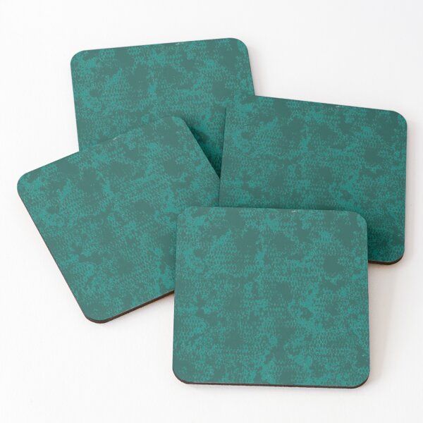 Item preview, Modern Distressed Python Print Pattern | Dark Teal designed and sold by Frohyou.