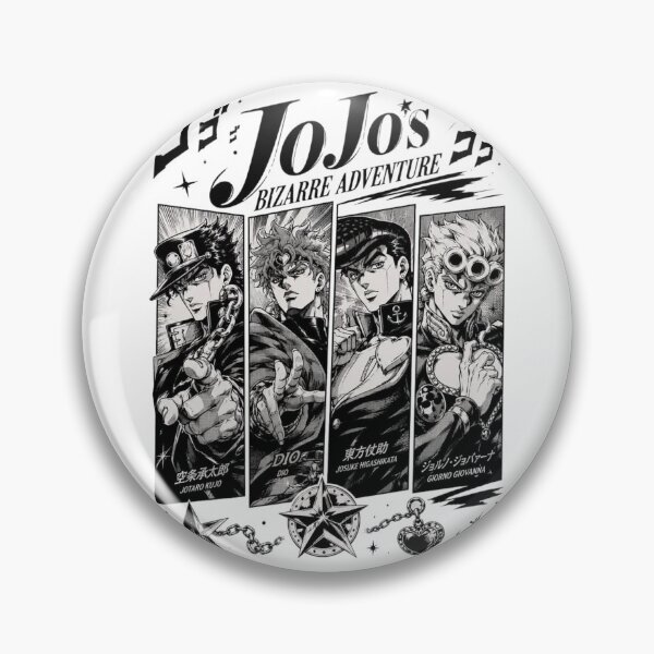 Item preview, Bizarre Adventure Japanese Typography Anime Artwork designed and sold by CosmicFna.