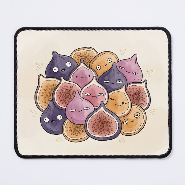 Item preview, Cute Figs and Dried Fruits Pile Kawaii Fruit Illustration designed and sold by DuckOddity.
