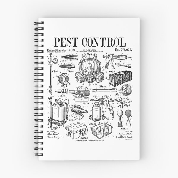 Item preview, Pest Control Technician Exterminator Tools Vintage Patent designed and sold by GrandeDuc.