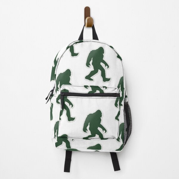 Item preview, Green Bigfoot Silhouette Sasquatch Minimalist Forest Cutout designed and sold by Mido-artister.