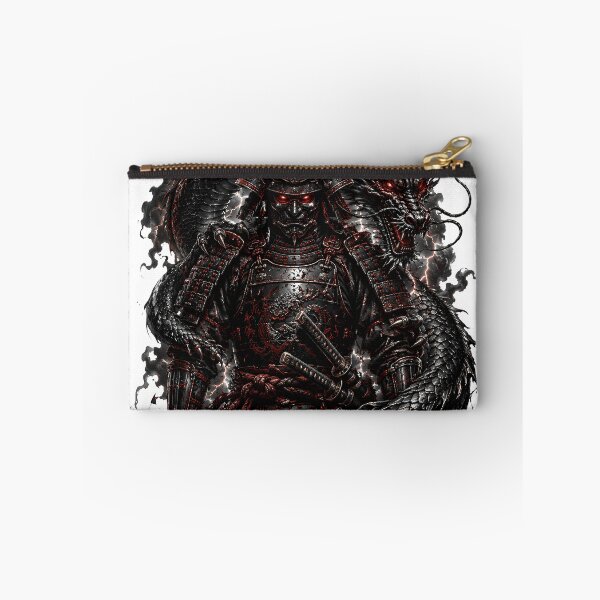 Item preview, Dragon Samurai - Japanese Warrior with Dark Dragon designed and sold by MouradStudio.