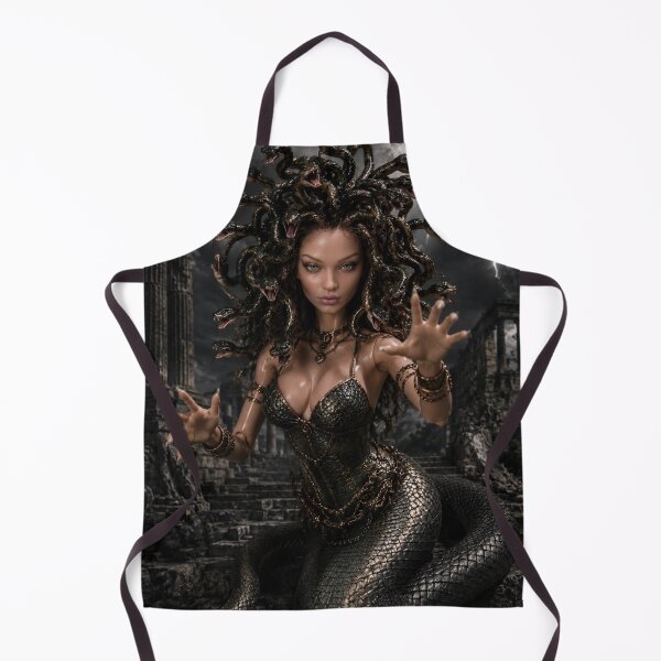 Item preview, Medusa Snake Queen Gothic Fantasy designed and sold by Moxie-Cat-Universe.