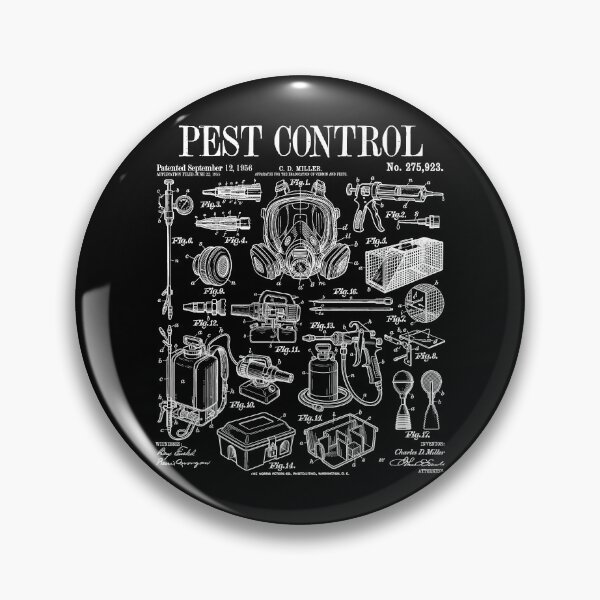 Item preview, Pest Control Technician Exterminator Tools Vintage Patent designed and sold by GrandeDuc.
