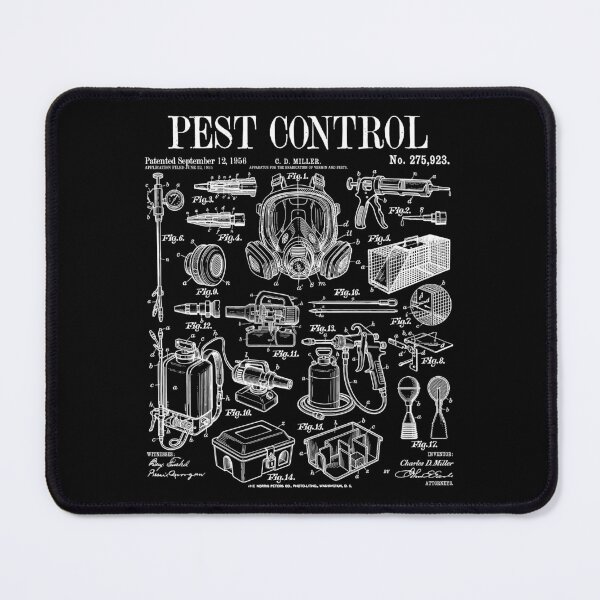 Item preview, Pest Control Technician Exterminator Tools Vintage Patent designed and sold by GrandeDuc.
