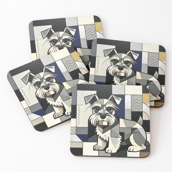 Item preview, cubist animal artwork designed and sold by forget45studio.