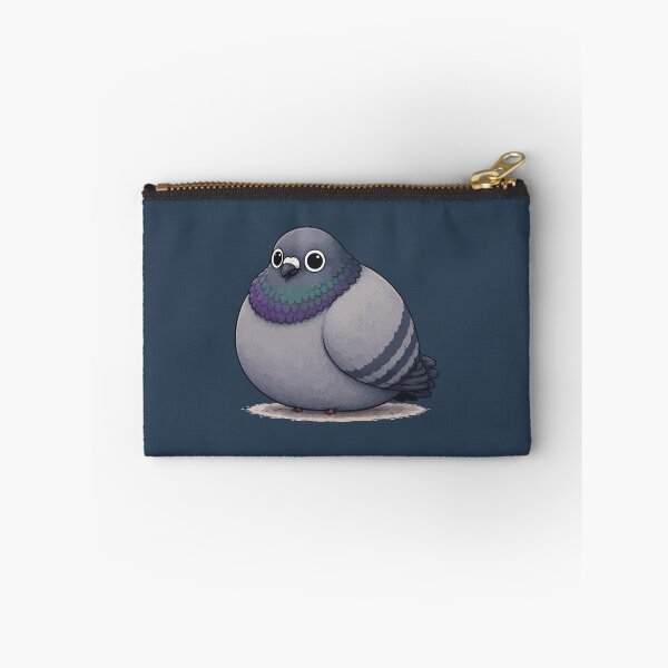 Item preview, Cute Round Pigeon Sticker – Big-Eyed Chubby Bird designed and sold by SimplePoDesign.
