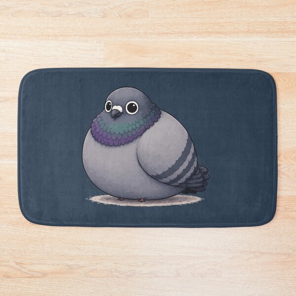 Item preview, Cute Round Pigeon Sticker – Big-Eyed Chubby Bird designed and sold by SimplePoDesign.