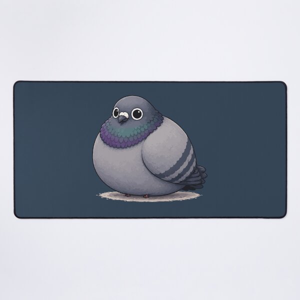 Item preview, Cute Round Pigeon Sticker – Big-Eyed Chubby Bird designed and sold by SimplePoDesign.