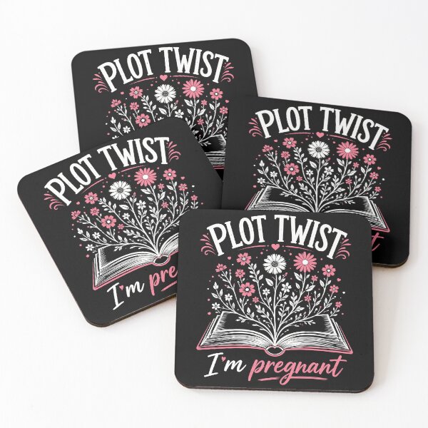Item preview, Plot Twist, I'm Pregnant Funny Pregnancy Humor designed and sold by WemmaW.