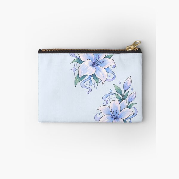 Item preview, Blue Lily Floral Design – Pastel Botanical Flower designed and sold by LoreliNLi.