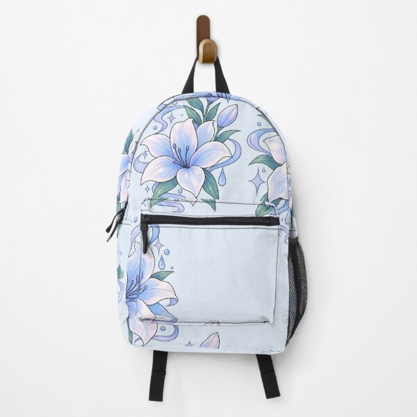 Item preview, Blue Lily Floral Design – Pastel Botanical Flower designed and sold by LoreliNLi.