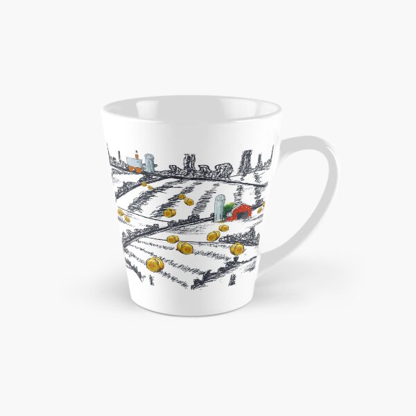 Item preview, Farmland doodle designed and sold by Ginger Tea Studio.