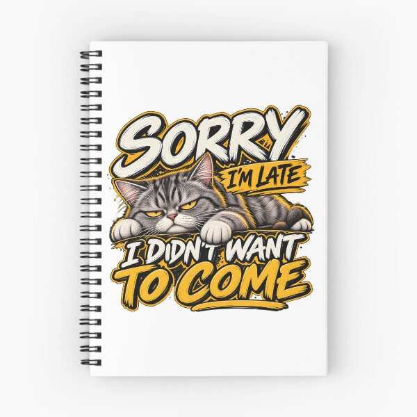 Item preview, Sorry I'm Late I Didn't Want To Come designed and sold by FZ Designs.