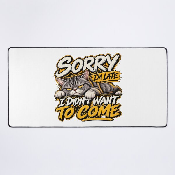Item preview, Sorry I'm Late I Didn't Want To Come designed and sold by Fares Zeineh.