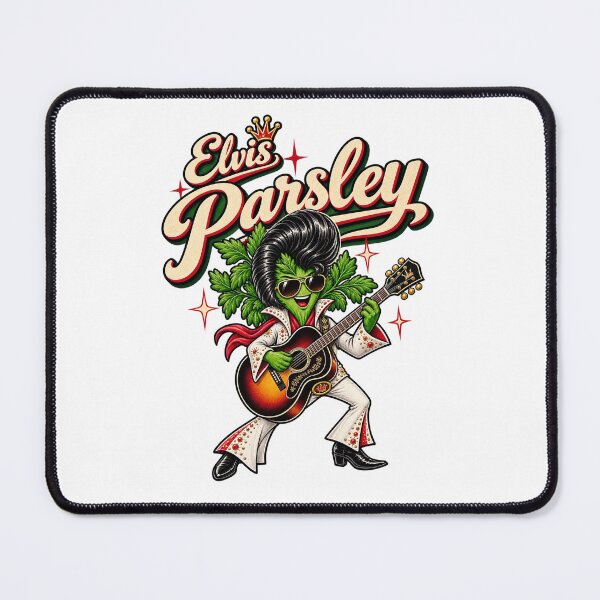 Item preview, Elvis Parsley Rockabilly Parody Elvis Presley designed and sold by Aimz Does Stuff.