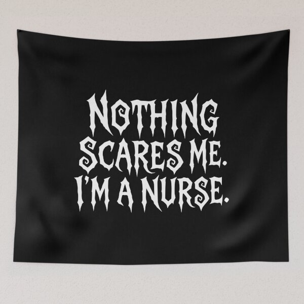 Item preview, NURSE HALLOWEEN nothing scares me i’m a nurse designed and sold by YNELENT.
