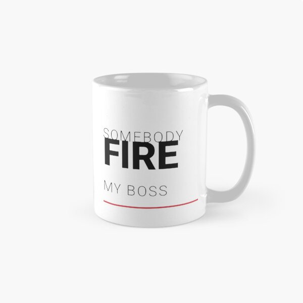 Item preview, Somebody Fire My Boss Funny Sarcastic Retro T-Shirt designed and sold by Bekado.