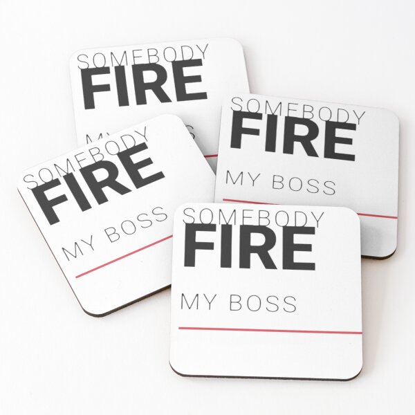Item preview, Somebody Fire My Boss Funny Sarcastic Retro T-Shirt designed and sold by Bekado.