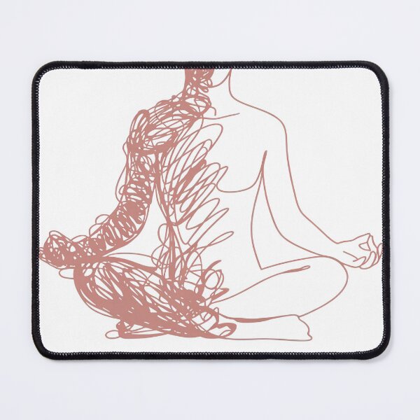 Item preview, Emotions Processed Not Stored Figure for Yoga and Meditation designed and sold by 108stillness.