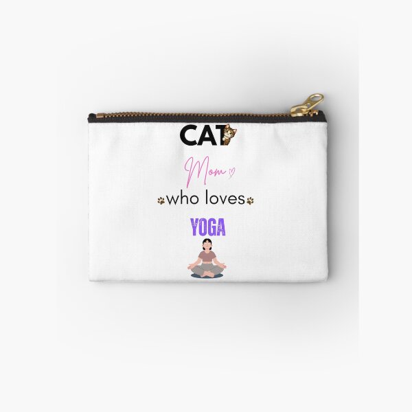 Item preview, Cat Mom Who Loves Yoga designed and sold by PawFitt.