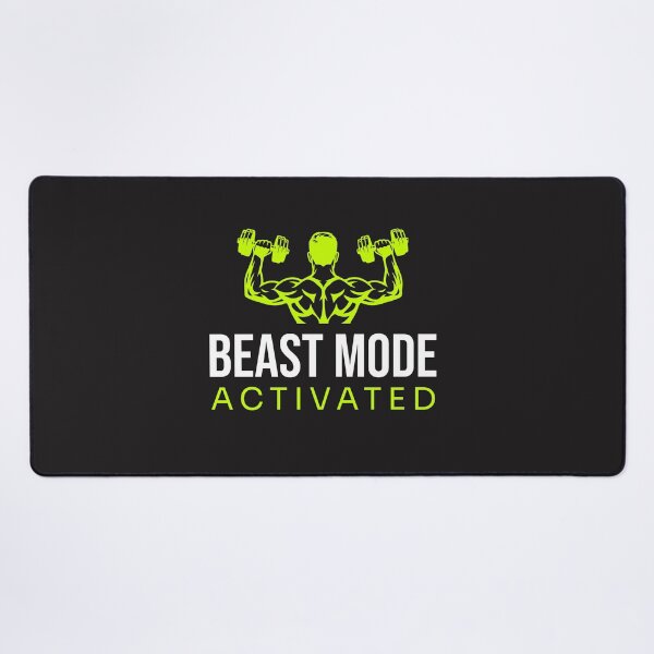 Item preview, Beast Mode Activated Gym Tshirt designed and sold by CreativeFrndz.