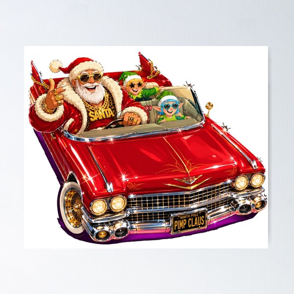 Item preview, Uptown Santa designed and sold by RealBooBear.