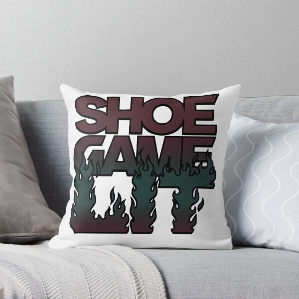 Item preview, Black Green Burgundy Shoe Game Retro Sneaker Culture Graphic T-Shirt designed and sold by tenggaracalvin.
