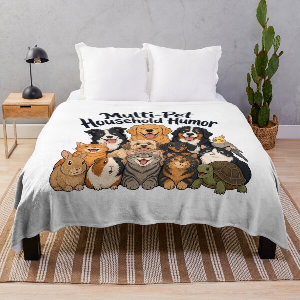 Item preview, Multi-Pet Household Humor designed and sold by musthavewords.
