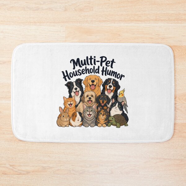 Item preview, Multi-Pet Household Humor designed and sold by musthavewords.