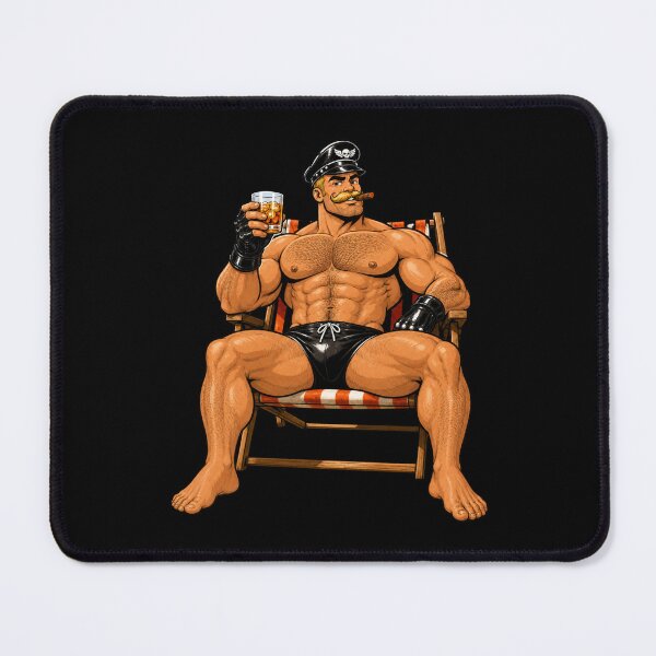 Item preview, Queer Leather Daddy Beach Vacation designed and sold by BearLoveDesign.