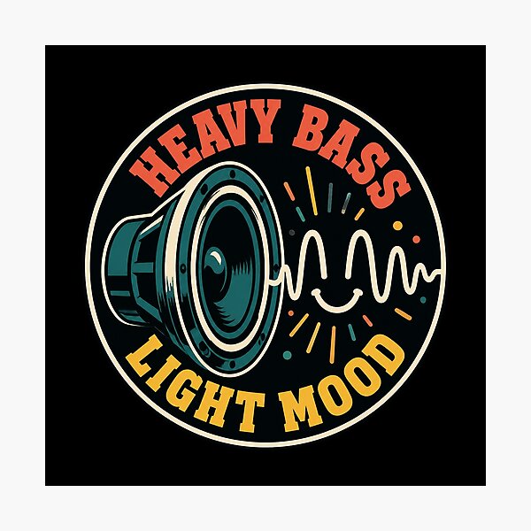 Item preview, Heavy Bass Light Mood designed and sold by PWD-Design.