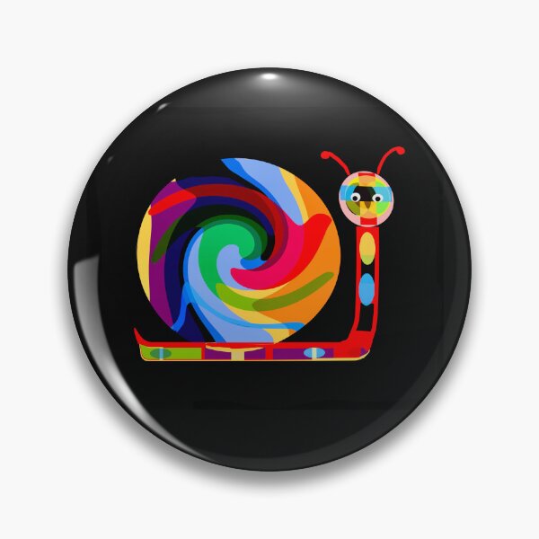 Item preview, Colorful Geometric Snail Design designed and sold by Elaine M Hayward .