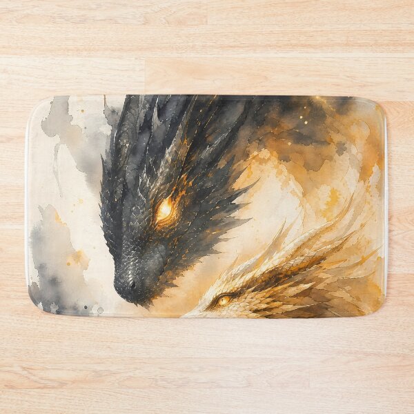 Item preview, Tairn and Andarna Fantasy Dragon Fourth Wing designed and sold by Rising Drake.