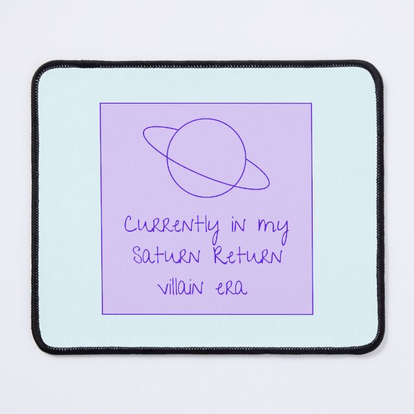 Item preview, Saturn Return Villain Era Astrology Quote designed and sold by jianina-alondra.