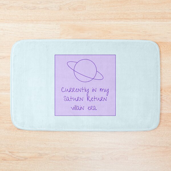 Item preview, Saturn Return Villain Era Astrology Quote designed and sold by jianina-alondra.